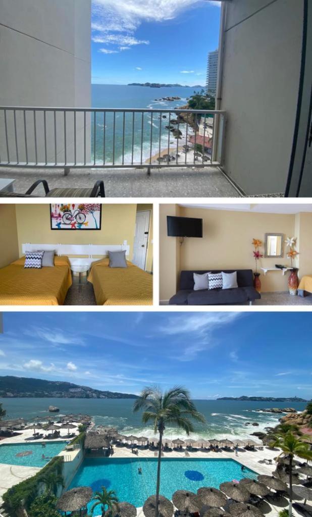 Torres Gemelas Acapulco Bagian luar foto